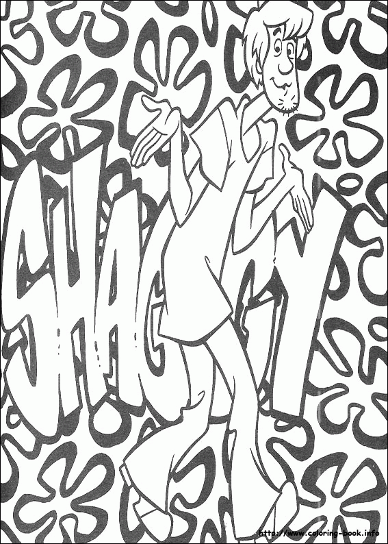 Scooby Doo kolorowanki